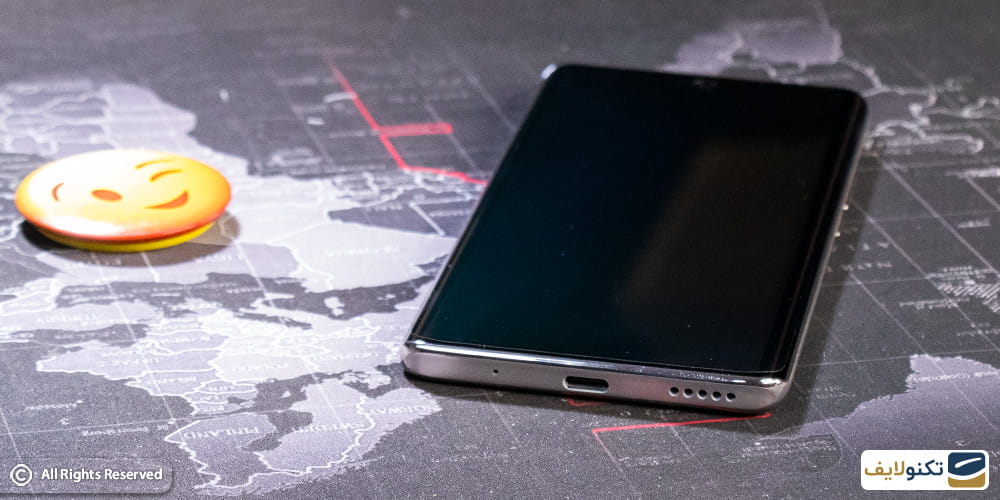 پورت usb-c و اسپیکر نوا 8